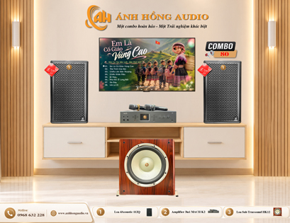 DÀN ÂM THANH KARAOKE GIA ĐÌNH CB80 DÀN ÂM THANH KARAOKE GIA ĐÌNH CB80